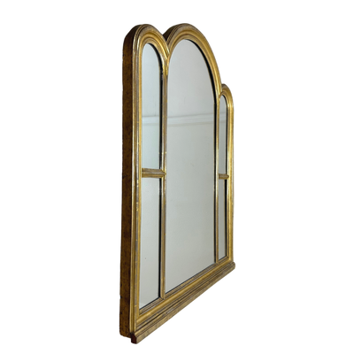 Antique French Arched Mirror