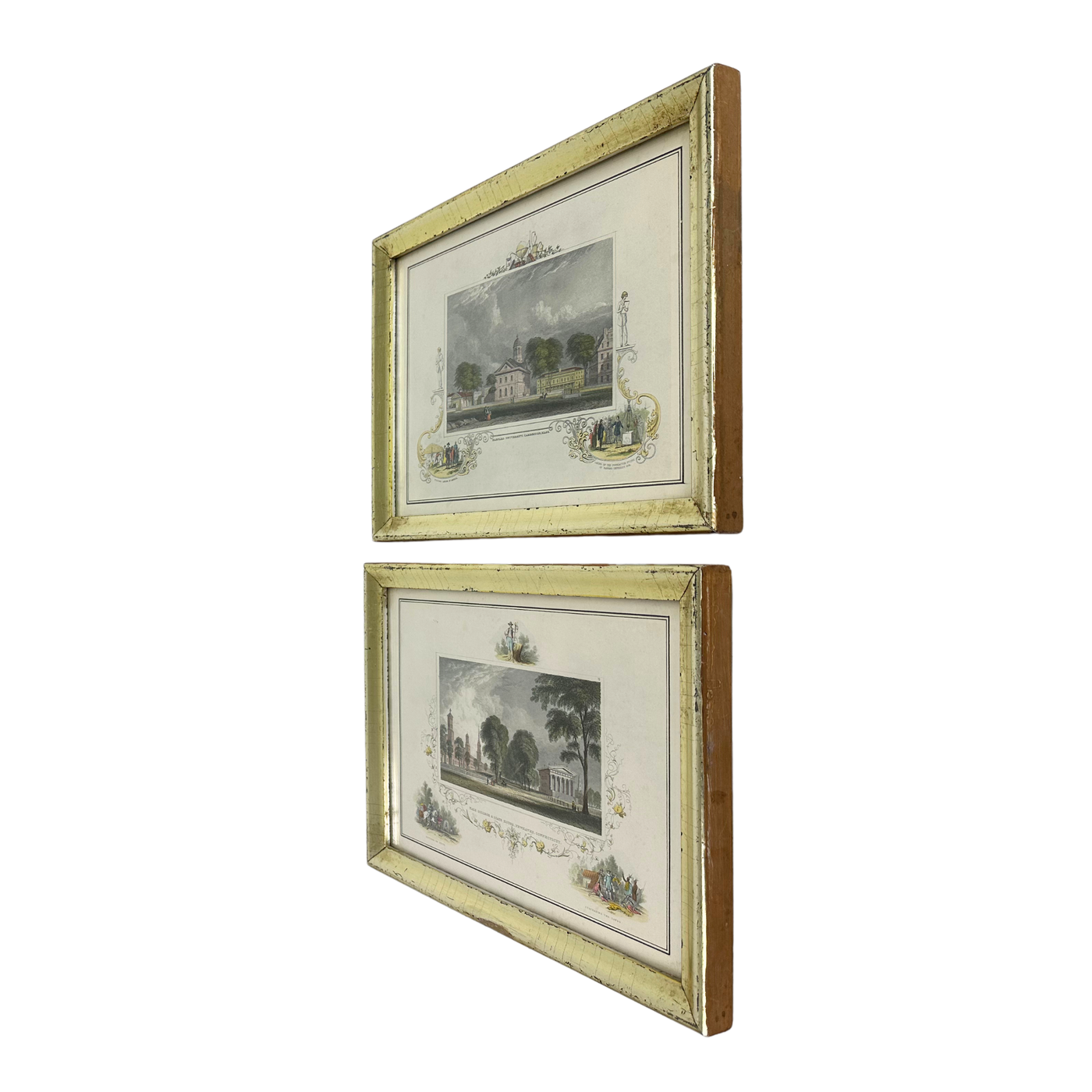 Borghese Framed Harvard and Yale Prints