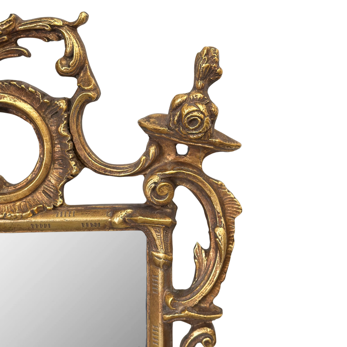 Vintage Friedman Brothers Ornate Gilded Mirror