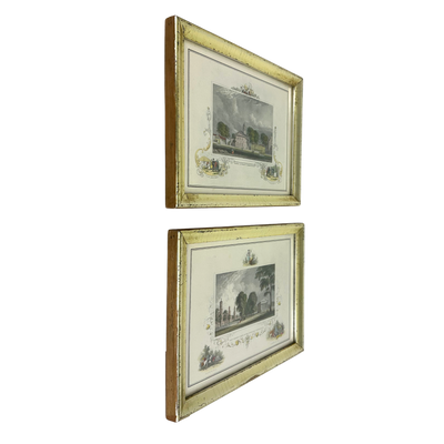 Borghese Framed Harvard and Yale Prints