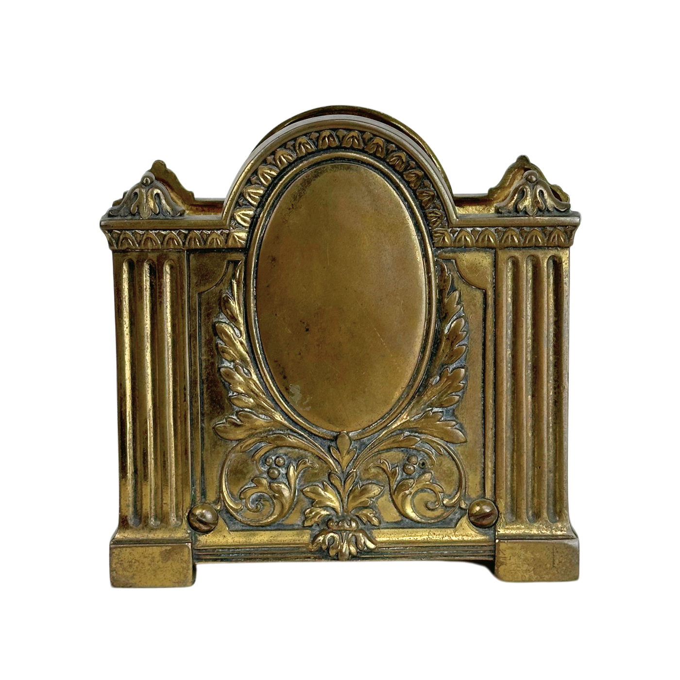 Vintage Bronze Letter Holder