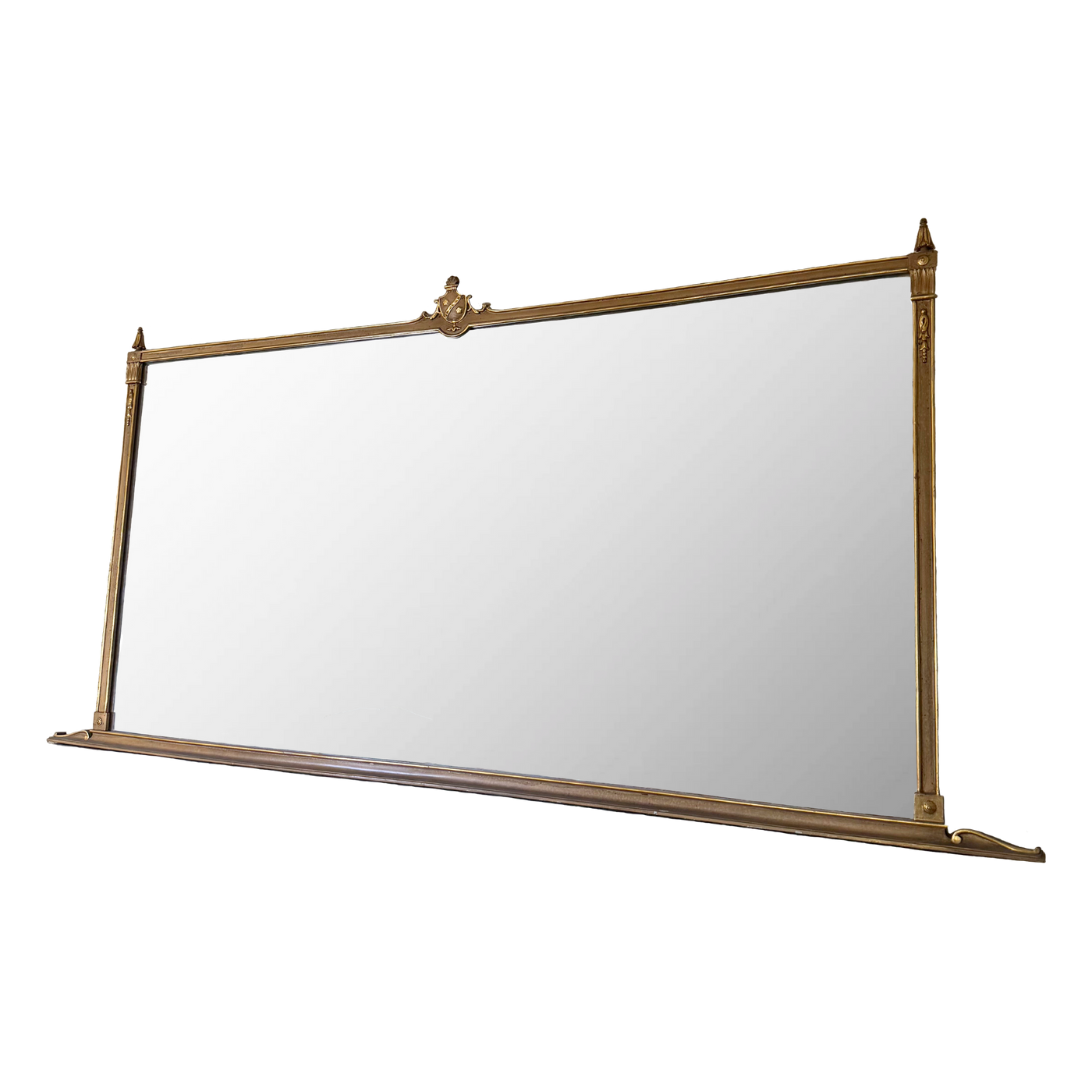 Very Large French 19th c. Gilt Mirror