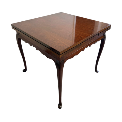 Queen Anne Style Expanding Game Table