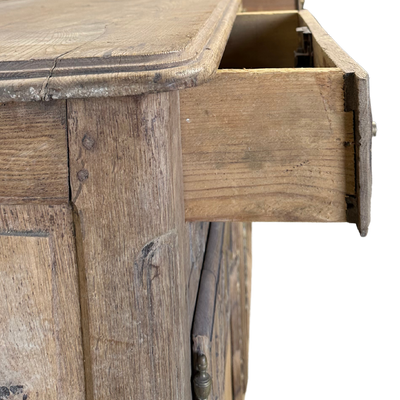 Mid 19th c. French Oak Sideboard with Intricate Carved Detail