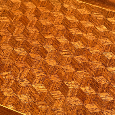 19th c. French Marquetry Nesting Tables