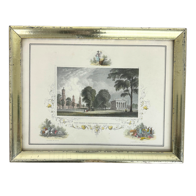 Borghese Framed Harvard and Yale Prints