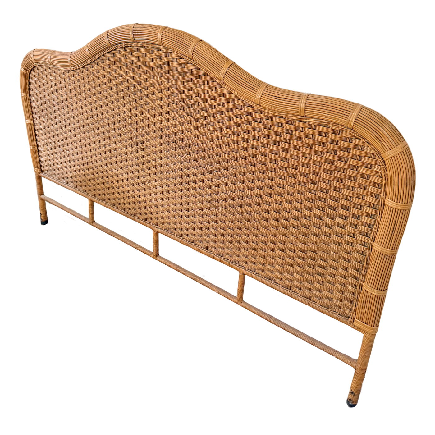 Rattan King Headboard