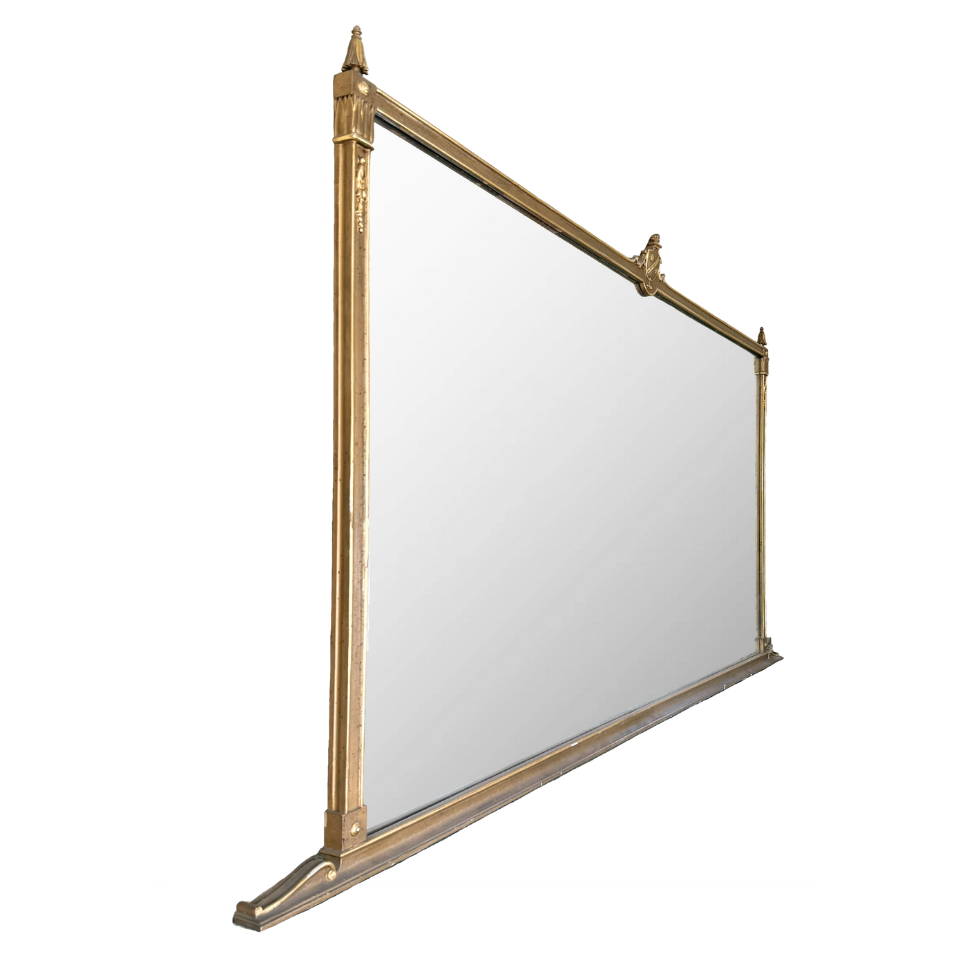 Very Large French 19th c. Gilt Mirror