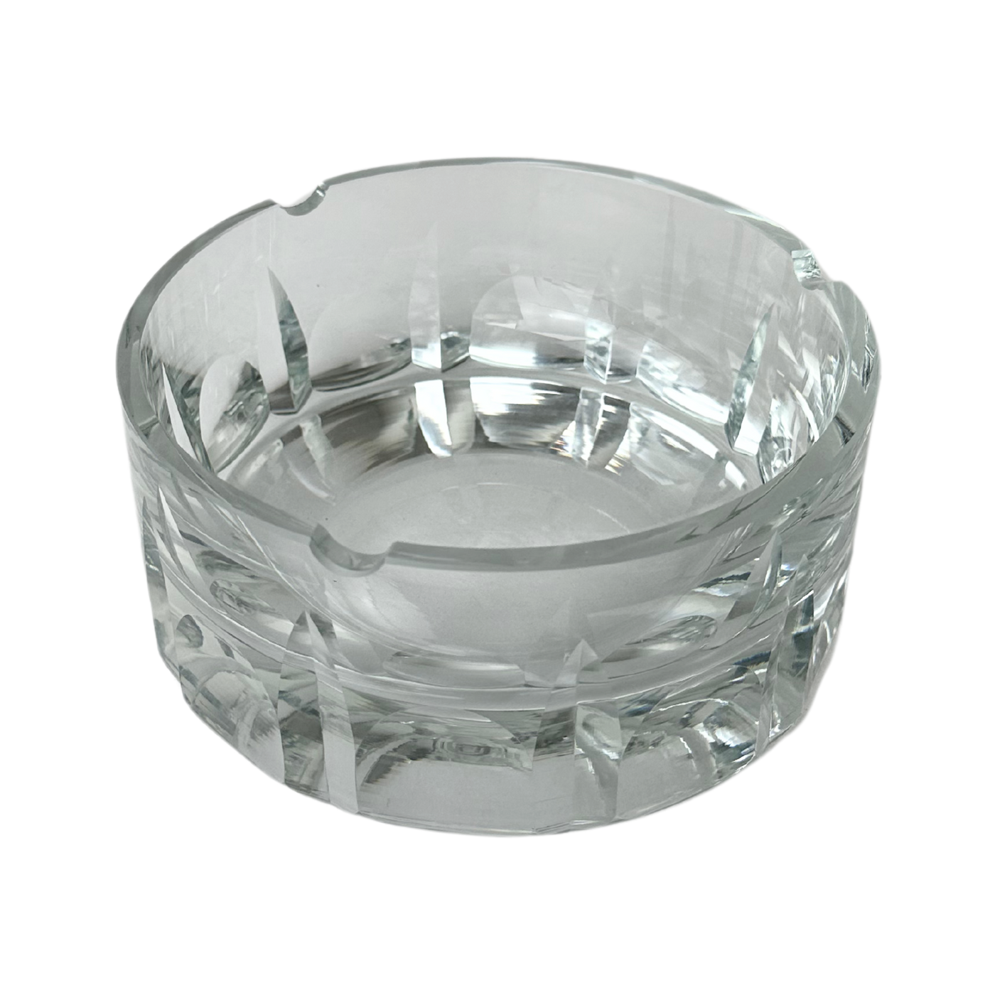 Heavy Cut Crystal Ash Tray