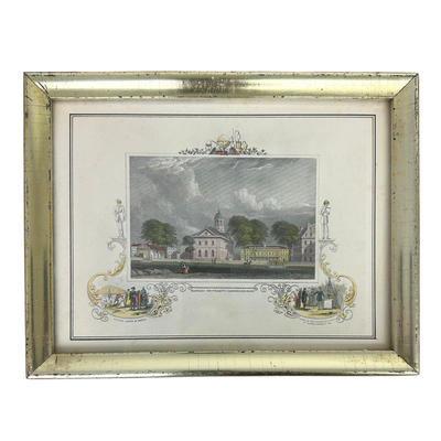 Borghese Framed Harvard and Yale Prints