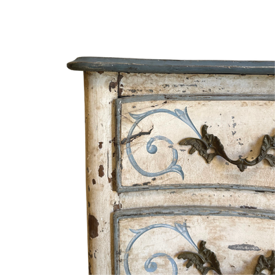 Antique Handpainted French Commode c. 1760