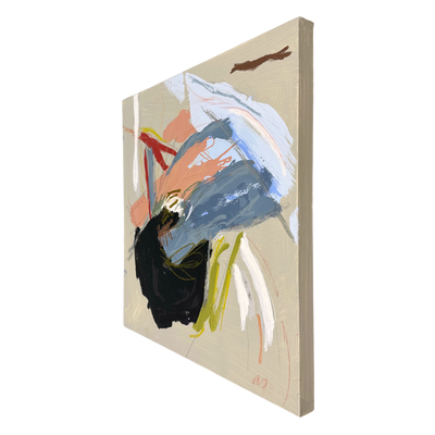 Contemporary April Sanders Art x Sunshine Baby on Canvas