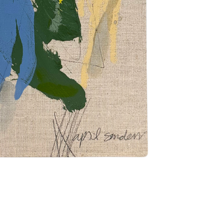 Contemporary April Sanders Art x Linen Panel [1]