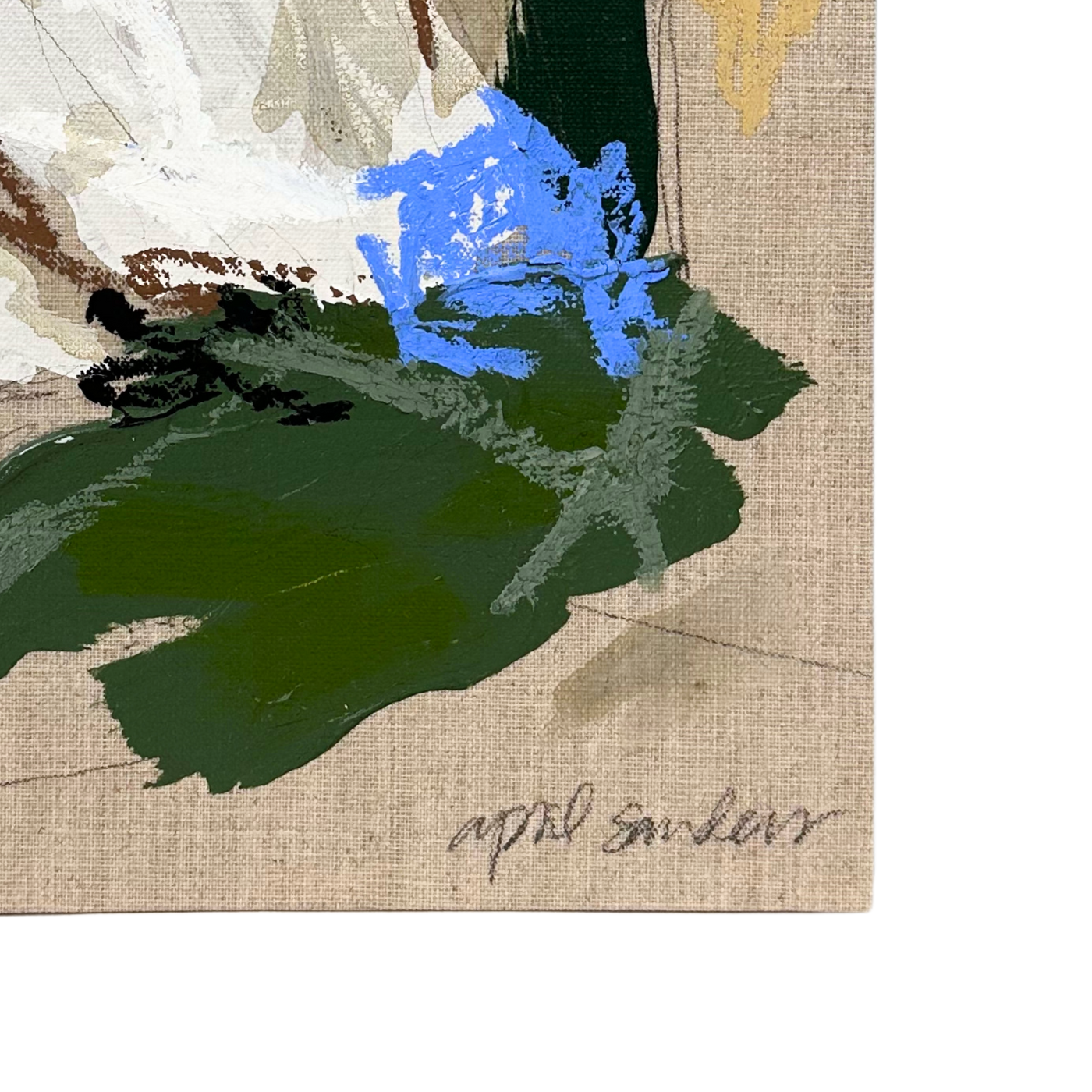 Contemporary April Sanders Art x Linen Panel [4]