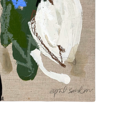 Contemporary April Sanders Art x Linen Panel [6]