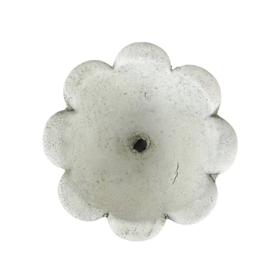 Contemporary Small Concrete Daisy Bowl