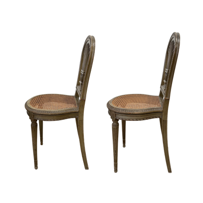 Pair of Antique Louis XVI Style Chairs