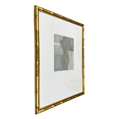 Johnston Burkhardt  Art x Nude I in Vintage Gold Bamboo Frame