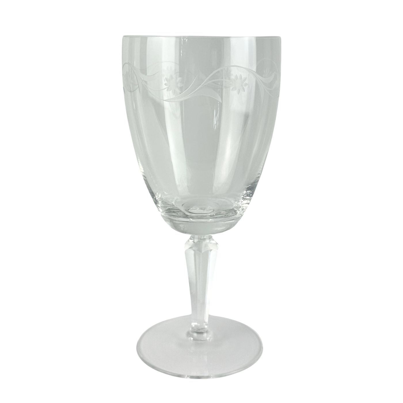 Kusak Crystal 'Satin Princess', Tall Goblet  - Set of 2