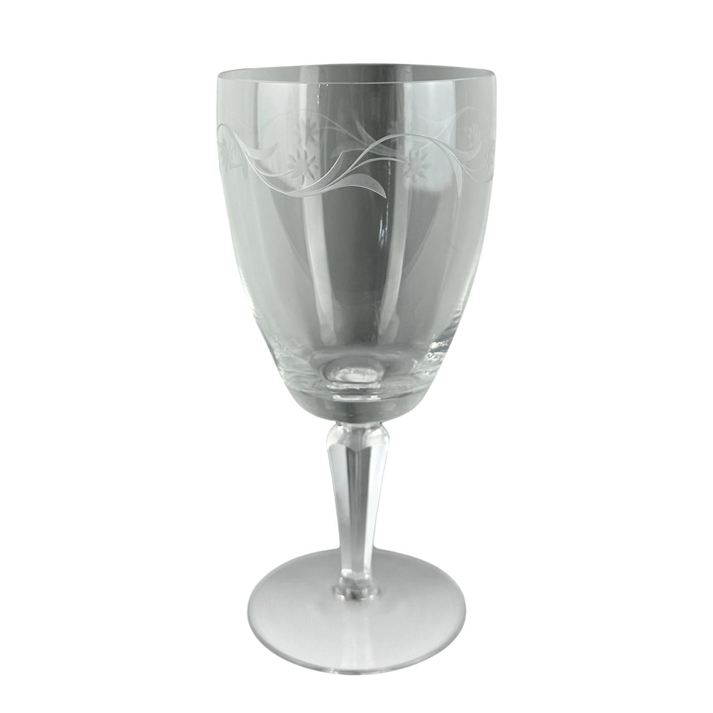 Kusak Crystal 'Satin Princess', Tall Goblet  - Set of 2