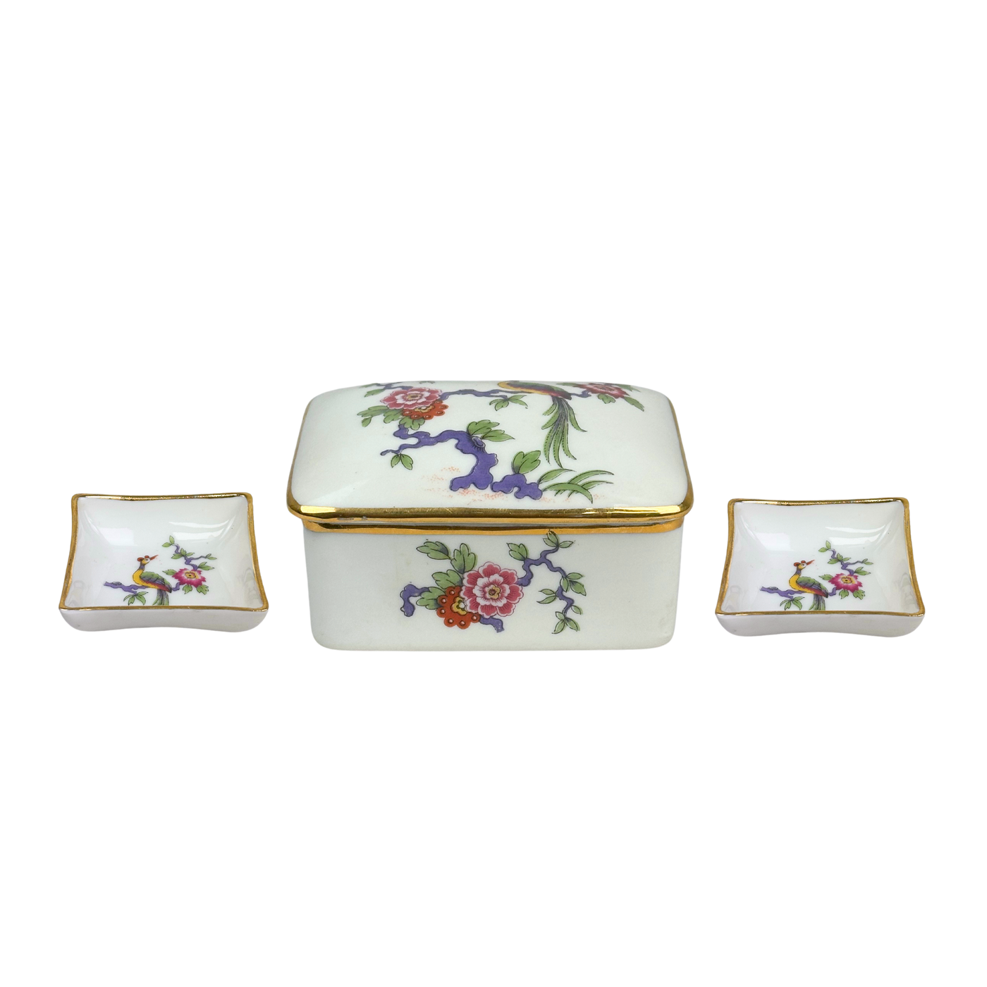 Vintage Limoges Trinket Box and Dishes