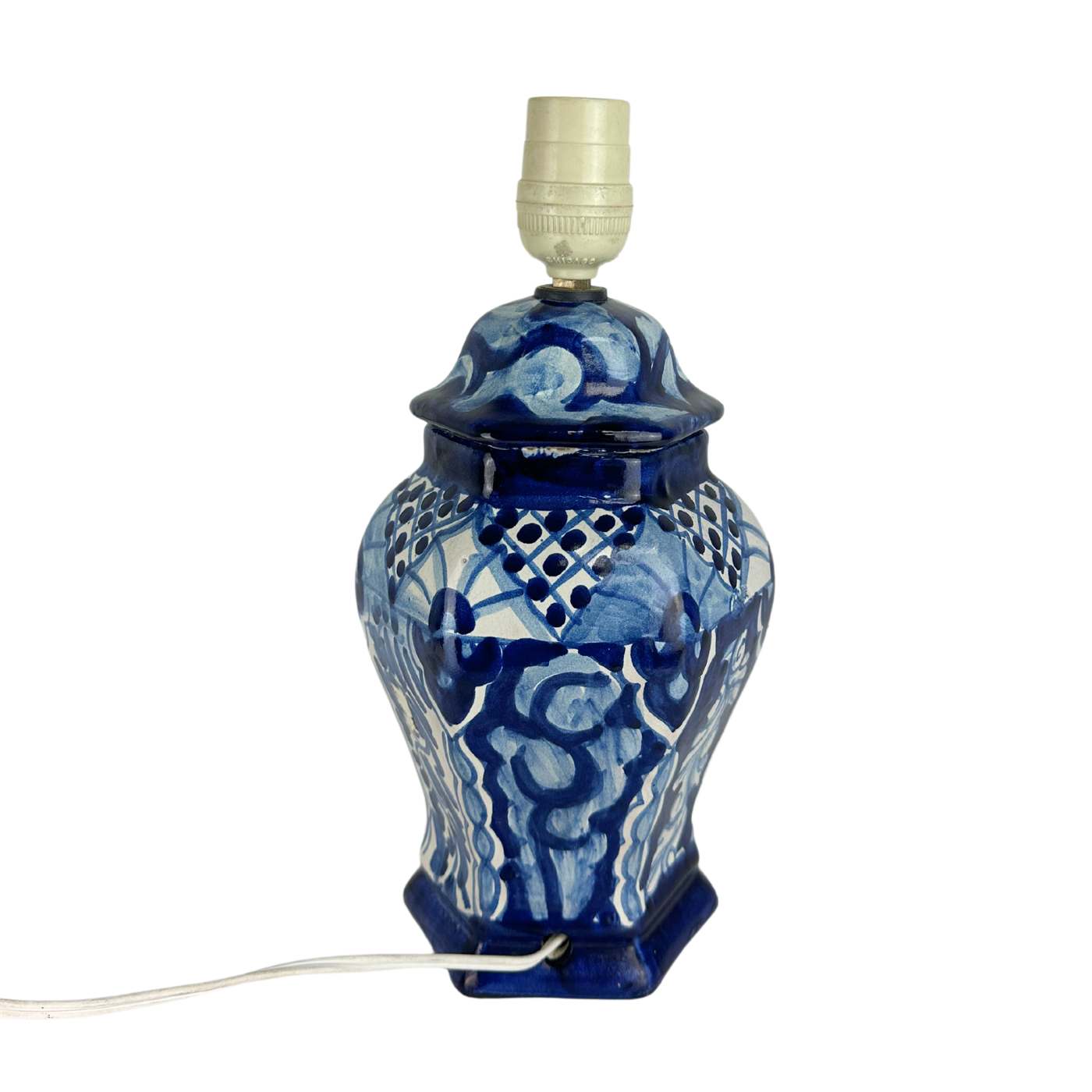 Petite Vintage Talavera Lamp