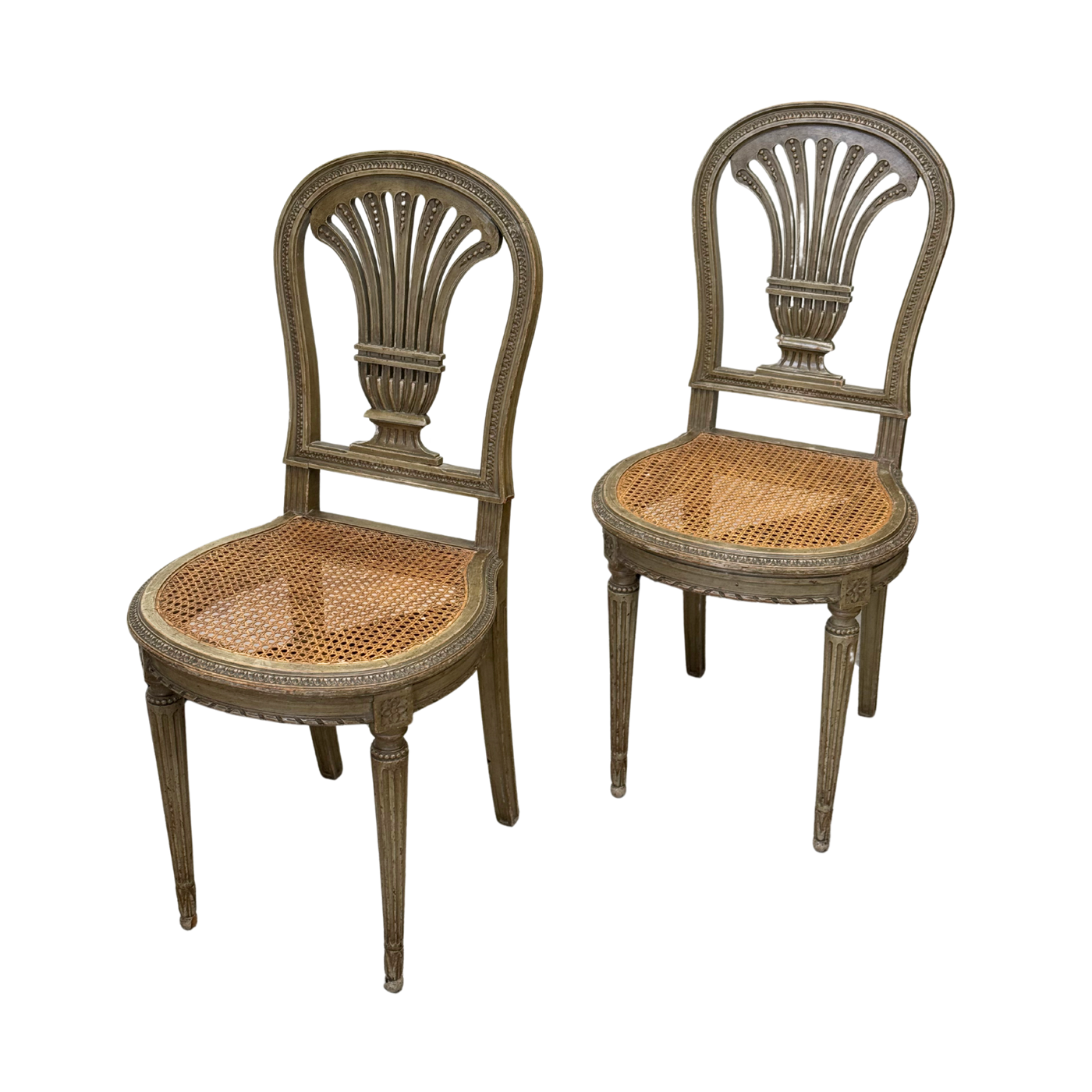 Pair of Antique Louis XVI Style Chairs