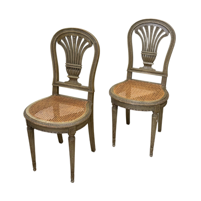 Pair of Antique Louis XVI Style Chairs