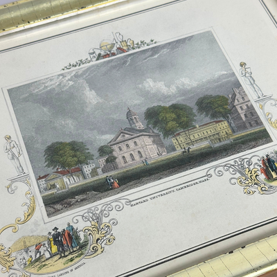 Borghese Framed Harvard and Yale Prints