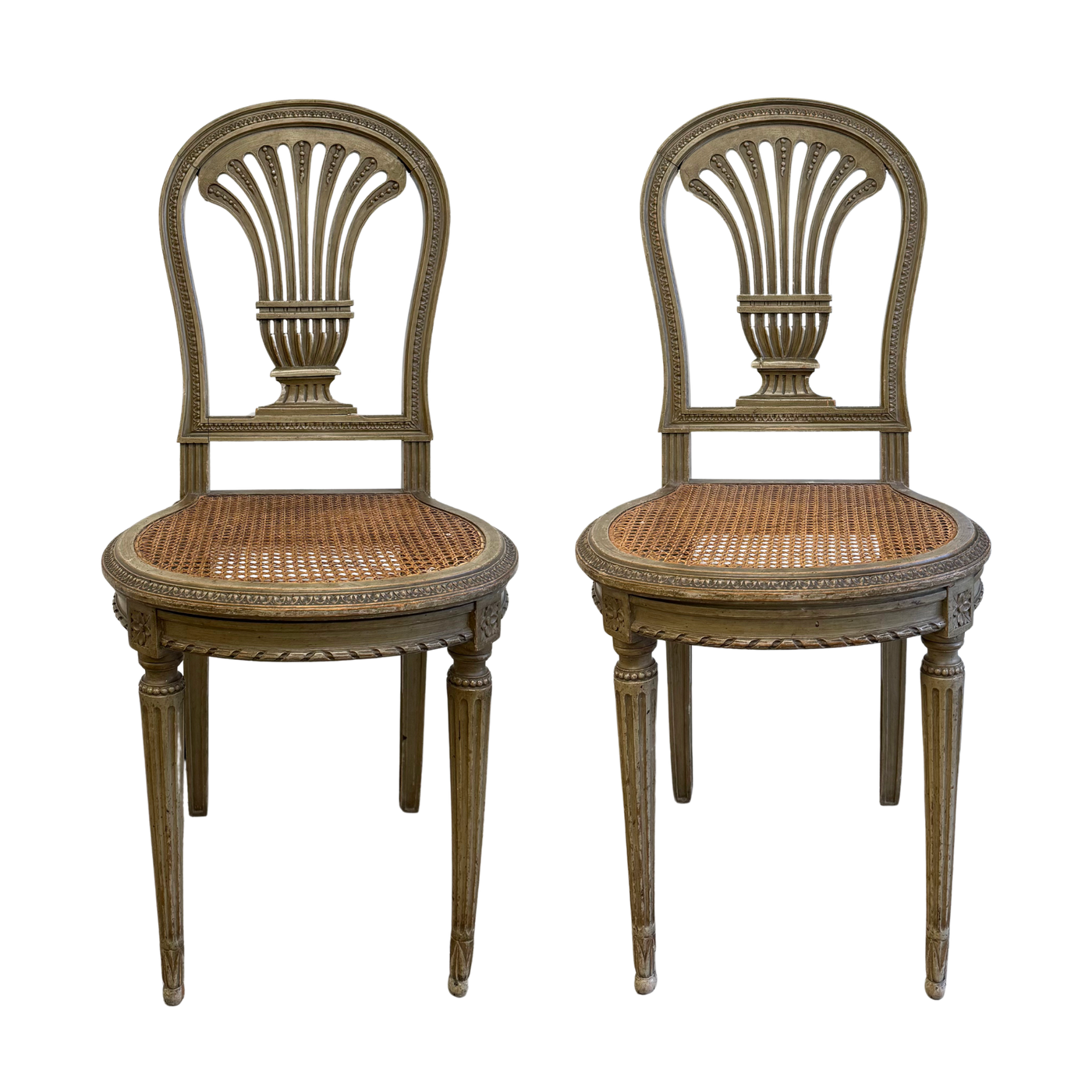 Pair of Antique Louis XVI Style Chairs