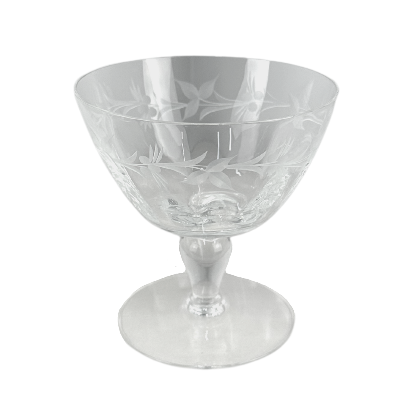 Kusak Crystal 'Holly', Low Coupe- Set of 2