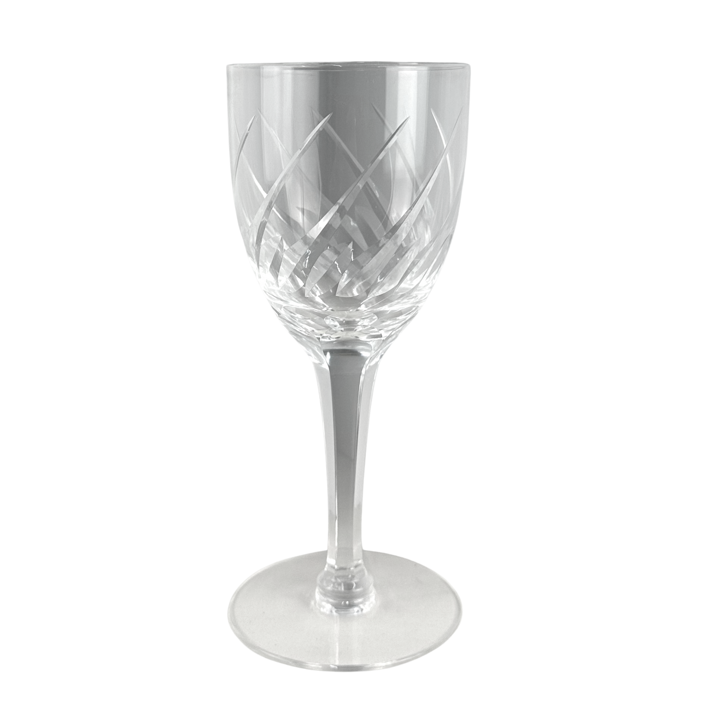 Kusak Crystal 'Sculpture', Goblet - Set of 2