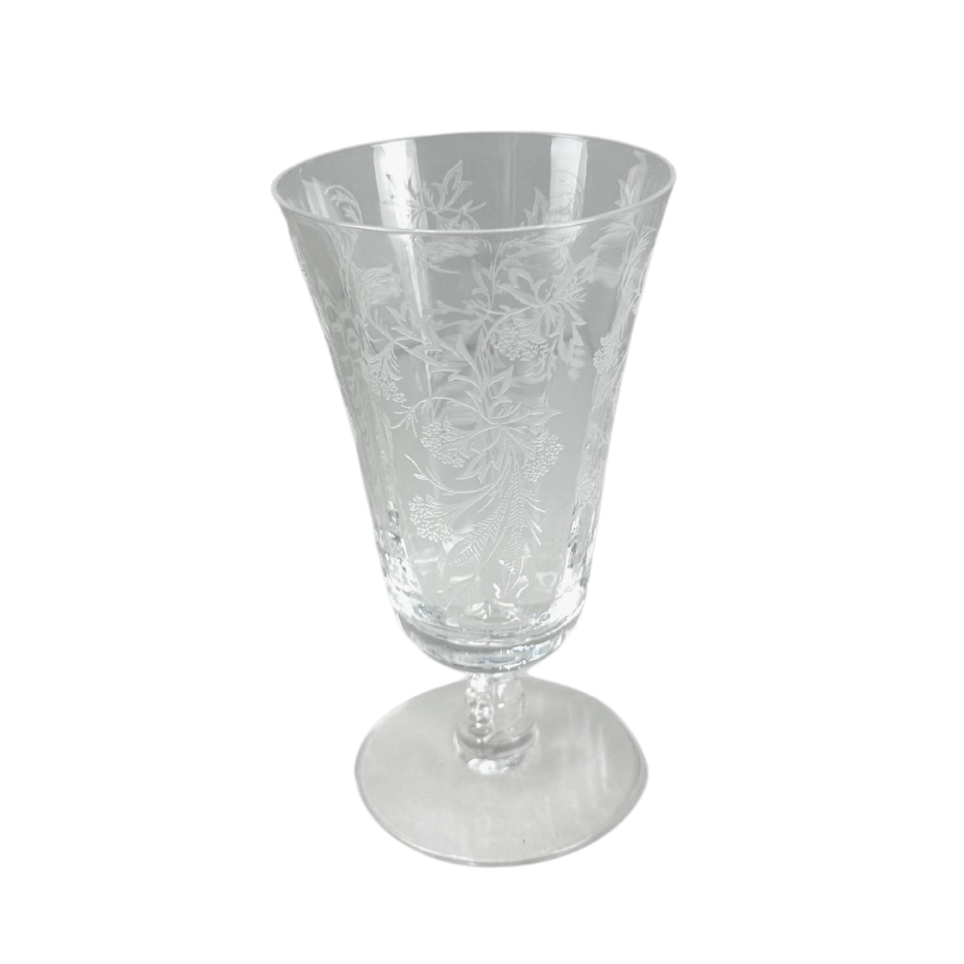 Vintage Fostoria "Heather" Crystal Juice Glass, Set of 6
