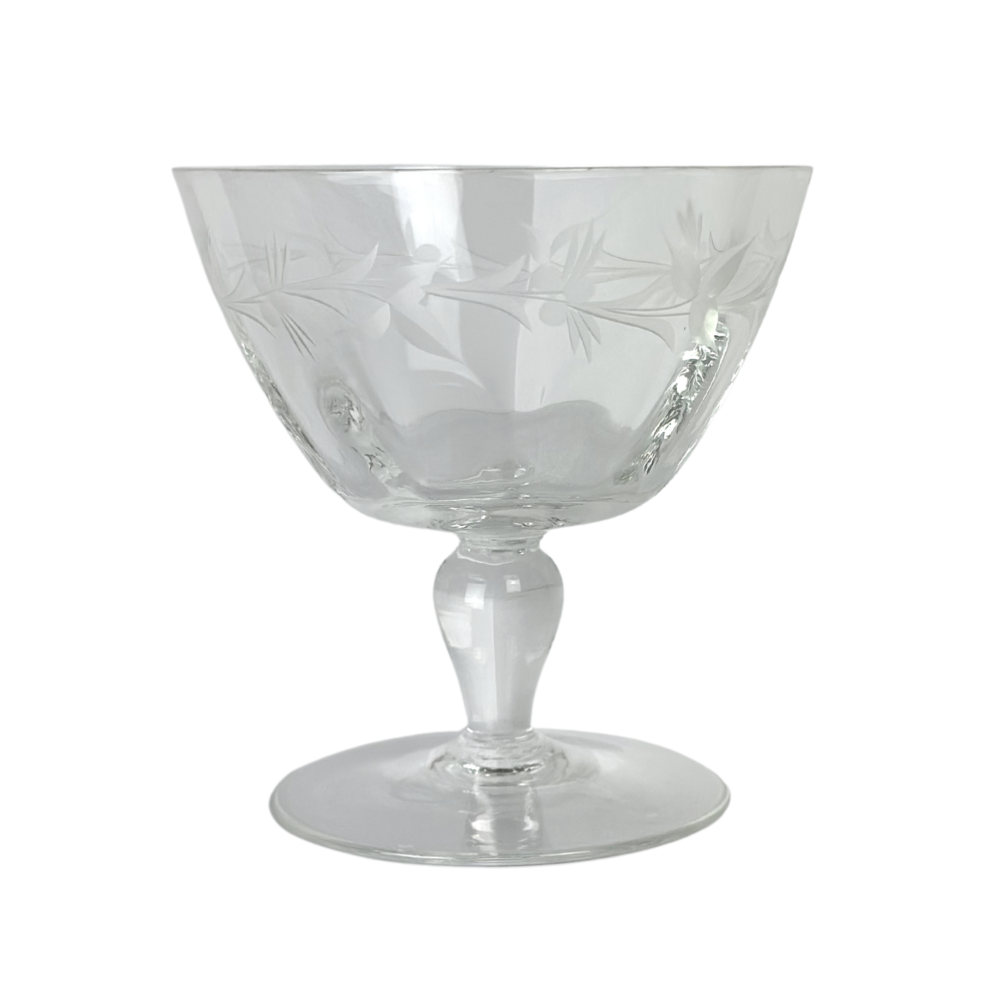 Kusak Crystal 'Holly', Low Coupe- Set of 2
